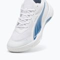 PUMA Solarflash III scarpa sportiva indoor puma bianco/blu horizon 5
