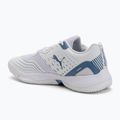 PUMA Solarflash III scarpa sportiva indoor puma bianco/blu horizon 3