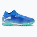 PUMA Future 7 Match TT + Mid Jr scarpe da calcio bluemazing/puma white/electric peppermint 2