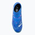 PUMA Future 7 Match TT + Mid Jr scarpe da calcio bluemazing/puma white/electric peppermint 5