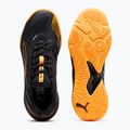 PUMA Solarstrike III scarpa sportiva indoor puma nero/sun stream/puma bianco 4