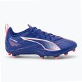 Scarpe da calcio PUMA Ultra 5 Play FG/AG Jr da bambino lapislazzuli/puma bianco/tramonto 2