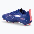 Scarpe da calcio PUMA Ultra 5 Play FG/AG Jr da bambino lapislazzuli/puma bianco/tramonto 3