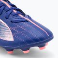 Scarpe da calcio PUMA Ultra 5 Play FG/AG Jr da bambino lapislazzuli/puma bianco/tramonto 7