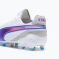 PUMA King Ultimate FG/AG scarpe da calcio puma bianco/bluemazing/grigio chiaro/tramonto 9