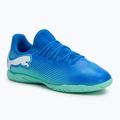 PUMA Future 7 Play It scarpe da calcio per bambini hyperlink blu/menta/puma bianco