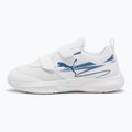 Scarpe sportive indoor per bambini PUMA Varion II V Jr puma bianco/blu horizon 9