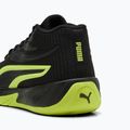 Scarpe da basket da uomo PUMA Court Pro puma nero/elettrico lime 6