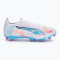 PUMA Ultra 5 Match Vol. Up FG/AG scarpe da calcio puma bianco/azzurro luminoso 2