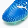 PUMA Future 7 Play MxSG scarpe da calcio hyperlink blu/ menta/puma bianco 7