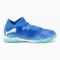 PUMA Future 7 Match It + Mid Jr scarpe da calcio bluemazing/puma white/electric peppermint 2