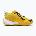 PUMA Playmaker Pro JR scarpe da basket per bambini yellow sizzle/puma blackl 10