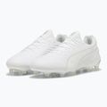 PUMA King Ultimate FG/AG scarpe da calcio puma bianco/puma argento 8