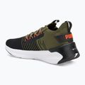 PUMA Softride Symmetry Fuzion scarpe da corsa puma oliva/puma nero/fiamma filcker 3