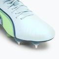 Scarpe da calcio PUMA King Ultimate MxSG da uomo: rugiada glassata/mela frizzante 7
