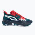 Scarpe da basket da uomo PUMA Genetics club navy/verde freddo/rosso per sempre 2