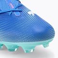 PUMA Future 7 Play It scarpe da calcio hyperlink blu/menta/puma bianco 7