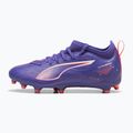 PUMA Ultra 5 Match FG/AG Jr scarpe da calcio per bambini lapislazzuli/puma bianco/tramonto 9