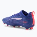 PUMA Ultra 5 Match FG/AG Jr scarpe da calcio per bambini lapislazzuli/puma bianco/tramonto 3