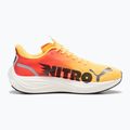 Scarpe da corsa da uomo PUMA Velocity Nitro 3 Fade sun stream/sunset glow/bianco 9