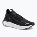 Scarpe da corsa da donna PUMA Softride Symmetry Fuzion puma nero/puma oro