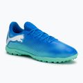 PUMA Future 7 Play TT scarpe da calcio hyperlink blu/menta/bianco