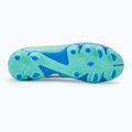 PUMA Future 7 Play FG/AG Jr bambini scarpe da calcio hyperlink blu / menta / puma bianco 4