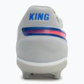 PUMA King Match FG/AG Jr scarpe da calcio per bambini puma bianco/bluemazing/grigio chiaro/tramonto 6