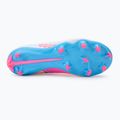 PUMA Ultra 5 Match Vol. Up FG/AG Jr scarpe da calcio per bambini puma bianco/blu chiaro 4