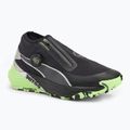 Scarpe da corsa da uomo PUMA Voyage Nitro 3 disc nero/argento/mela frizzante