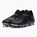 PUMA Future 7 Pro FG/AG Jr scarpe da calcio per bambini puma nero/puma argento 8