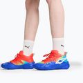PUMA Genetics Marcus Smart scarpe da basket uomo royal sapphire/red blast 4