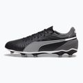 PUMA King Match FG/AG scarpe da calcio puma nero/puma bianco/grigio scuro freddo 8
