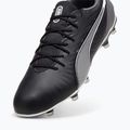 PUMA King Match FG/AG scarpe da calcio puma nero/puma bianco/grigio scuro freddo 12