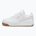 PUMA Carina Street Lux scarpe da donna puma bianco/puma bianco/puma oro 8