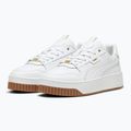 PUMA Carina Street Lux scarpe da donna puma bianco/puma bianco/puma oro 9