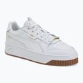 PUMA Carina Street Lux scarpe da donna puma bianco/puma bianco/puma oro