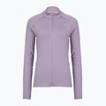 Felpa running da donna PUMA Run For Her Ribbed Full Zip prugna chiaro