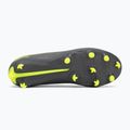 PUMA Ultra 5 Match FG/AG Jr scarpe da calcio per bambini argento invecchiato opaco/allarme giallo/puma argento invecchiato 4