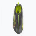 PUMA Ultra 5 Match+ LL FG/AG Jr opaco argento invecchiato/allarme giallo/puma argento invecchiato scarpe da calcio per bambini 5