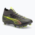 Scarpe da calcio PUMA uomo Ultra 5 Match+ FG/AG argento invecchiato opaco/allarme giallo/puma argento invecchiato