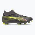Scarpe da calcio PUMA uomo Ultra 5 Match+ FG/AG argento invecchiato opaco/allarme giallo/puma argento invecchiato 2