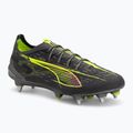 PUMA scarpe da calcio da uomo Ultra 5 Ultimate MxSG opaco invecchiato argento/giallo allarme/sole colpito