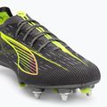 PUMA scarpe da calcio da uomo Ultra 5 Ultimate MxSG opaco invecchiato argento/giallo allarme/sole colpito 7