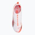 PUMA Ultra 5 Match FG/AG Jr scarpe da calcio bambino puma bianco/puma nero/rosso brillante 5