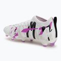 PUMA Ultra 5 Match Forever FG/AG Jr scarpe da calcio puma bianco/magenta puro/grigio piuma/puma nero 3