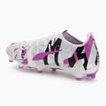 Scarpe da calcio da uomo PUMA Ultra 5 Match Forever FG/AG puma bianco/magenta puro/grigio piuma/puma nero 3