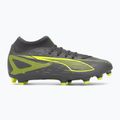 Scarpe da calcio da uomo PUMA Ultra 5 Play+ FG/AG argento invecchiato opaco/allarme giallo/puma argento invecchiato 2