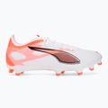 Scarpe da calcio da uomo PUMA Ultra 5 Match FG/AG puma bianco/puma nero/rosso brillante 2