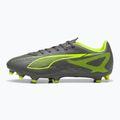 PUMA Ultra 5 Play FG/AG opaco argento invecchiato/allarme giallo/puma argento invecchiato scarpe da calcio